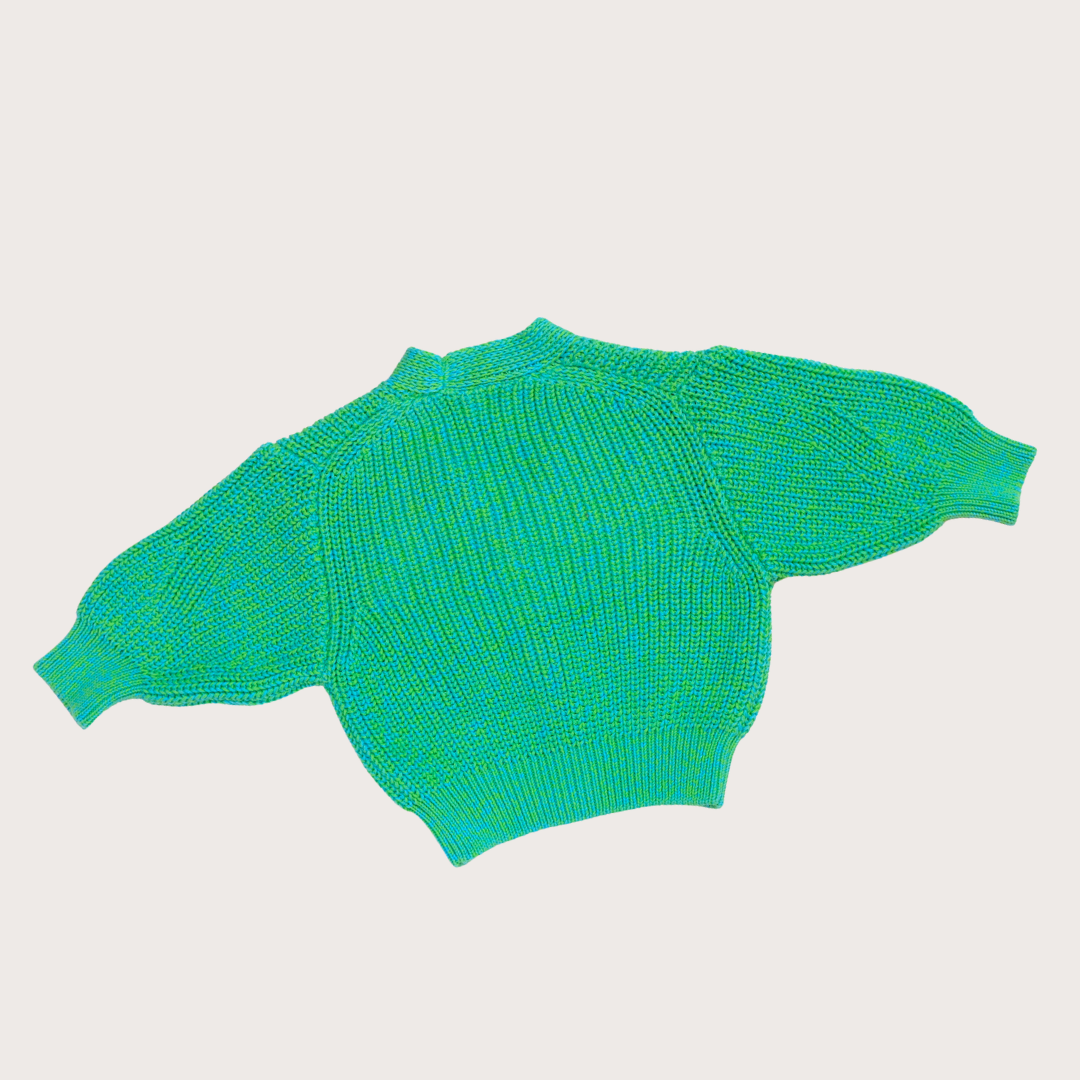 Ellis Cotton Knitted Fleck Cardigan